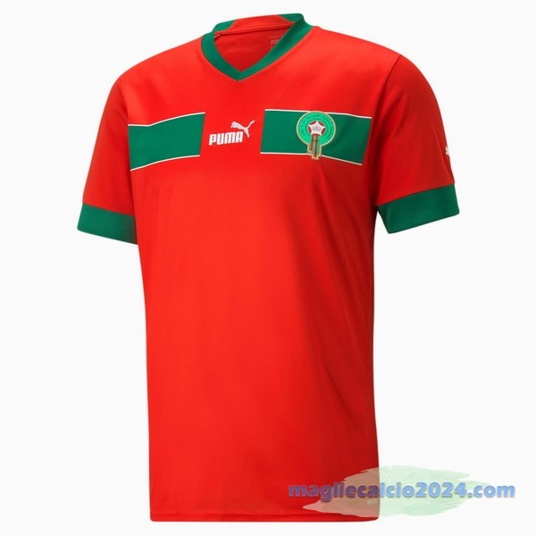 Thailandia Prima Maglia Marocco 2022 Rosso Poco Prezzo