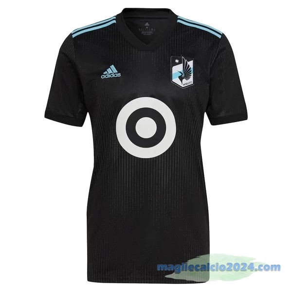 Thailandia Prima Maglia Minnesota United 2022 2023 Nero Poco Prezzo