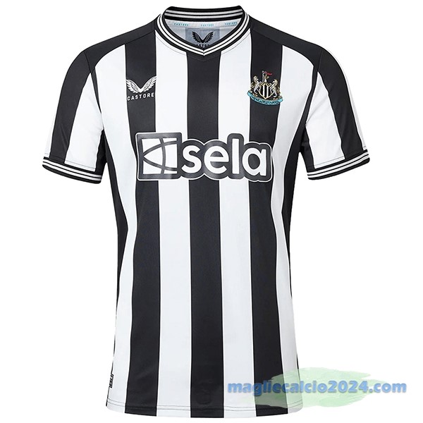 Thailandia Prima Maglia Newcastle United 2023 2024 Nero Poco Prezzo