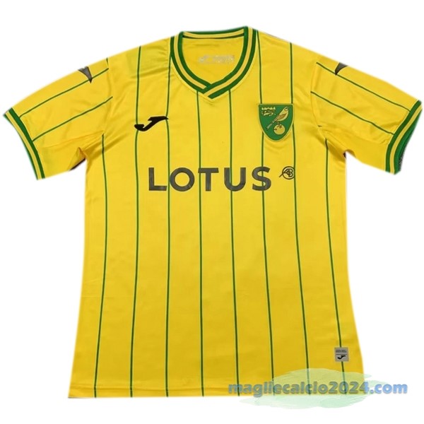 Thailandia Prima Maglia Norwich City 2022 2023 Giallo Poco Prezzo