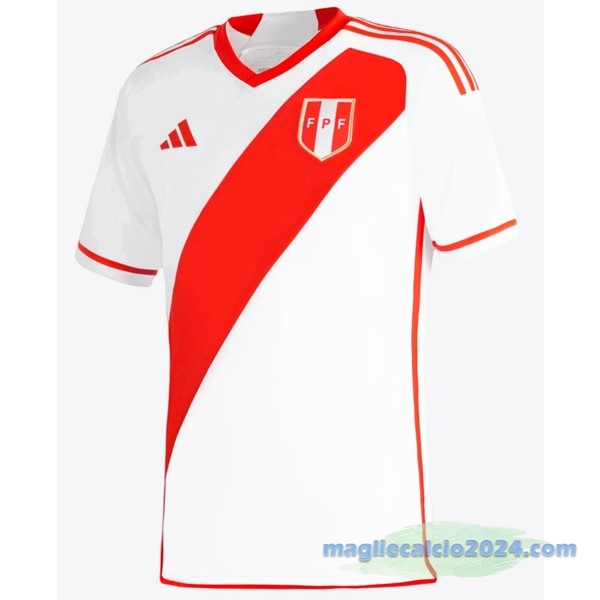 Thailandia Prima Maglia Perù 2023 Bianco Poco Prezzo