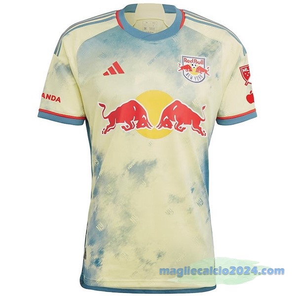 Thailandia Prima Maglia Red Bulls 2023 2024 Giallo Poco Prezzo