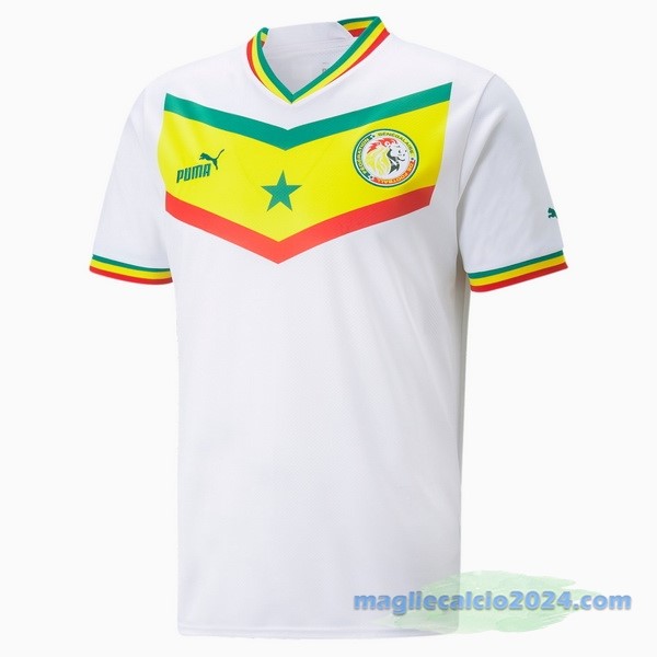 Thailandia Prima Maglia Senegal 2022 Bianco Poco Prezzo