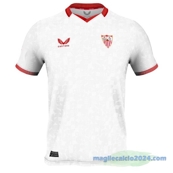 Thailandia Prima Maglia Sevilla 2023 2024 Bianco Poco Prezzo