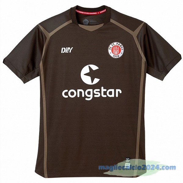 Thailandia Prima Maglia St Pauli 2022 2023 Marrone Poco Prezzo