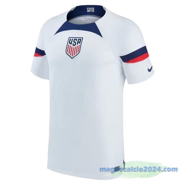 Thailandia Prima Maglia Stati Uniti 2022 Bianco Poco Prezzo