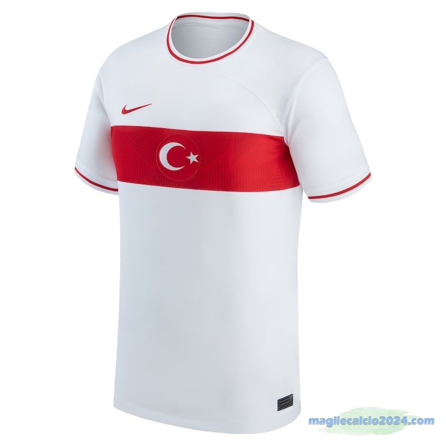 Thailandia Prima Maglia Turchia 2022 Bianco Poco Prezzo