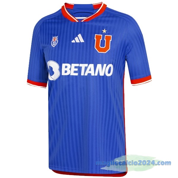 Thailandia Prima Maglia Universidad De Cile 2023 2024 Azul Poco Prezzo