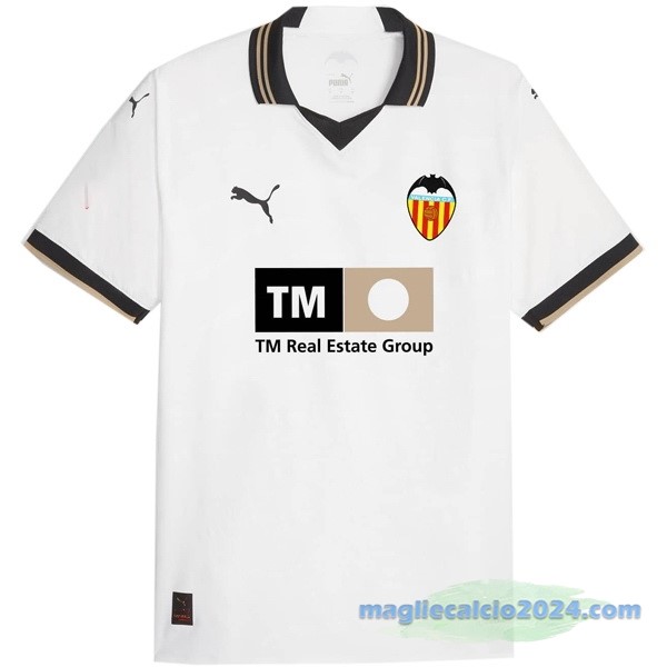 Thailandia Prima Maglia Valencia 2023 2024 Bianco Poco Prezzo