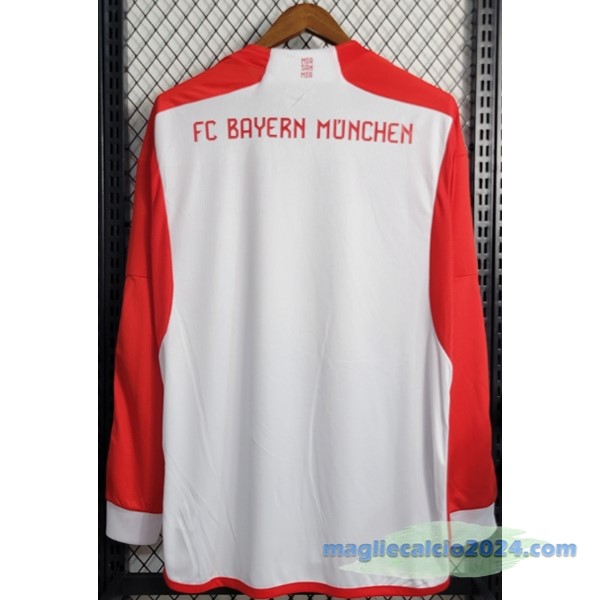 Thailandia Prima Manica lunga Bayern Múnich 2023 2024 Rosso Poco Prezzo