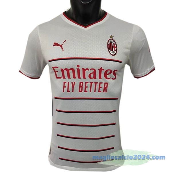 Thailandia Seconda Giocatori Maglia AC Milan 2022 2023 Bianco Poco Prezzo