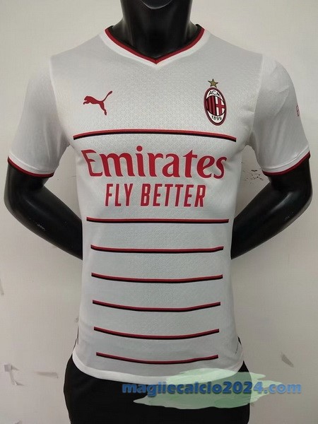 Thailandia Seconda Giocatori Maglia AC Milan 2022 2023 Bianco Poco Prezzo