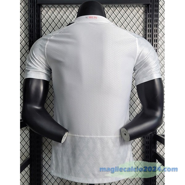 Thailandia Seconda Giocatori Maglia AC Milan 2023 2024 Bianco Poco Prezzo