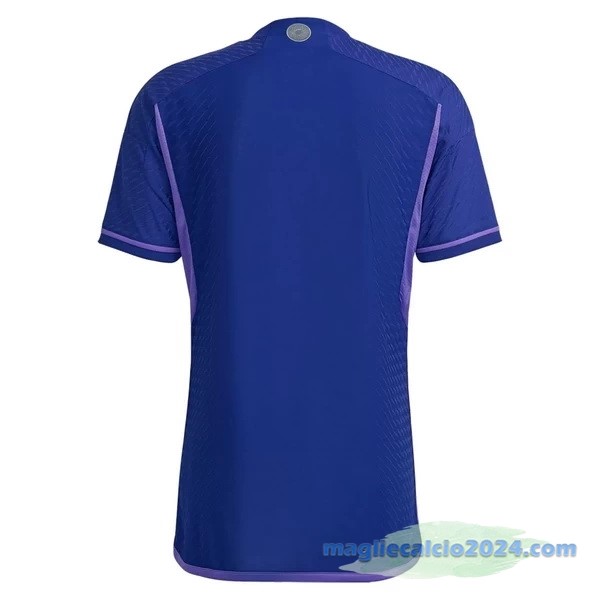 Thailandia Seconda Giocatori Maglia Argentina 3 Stars 2022 Purpureo Poco Prezzo