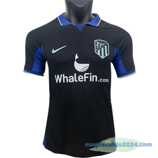 Thailandia Seconda Giocatori Maglia Atlético Madrid 2022 2023 Nero Poco Prezzo