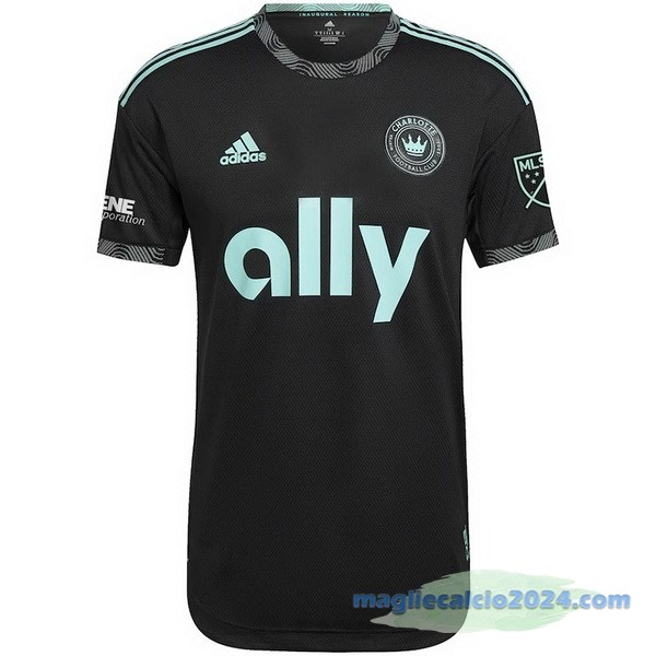 Thailandia Seconda Giocatori Maglia Charlotte 2022 2023 Nero Poco Prezzo