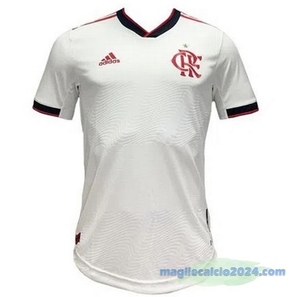 Thailandia Seconda Giocatori Maglia Flamengo 2022 2023 Bianco Poco Prezzo