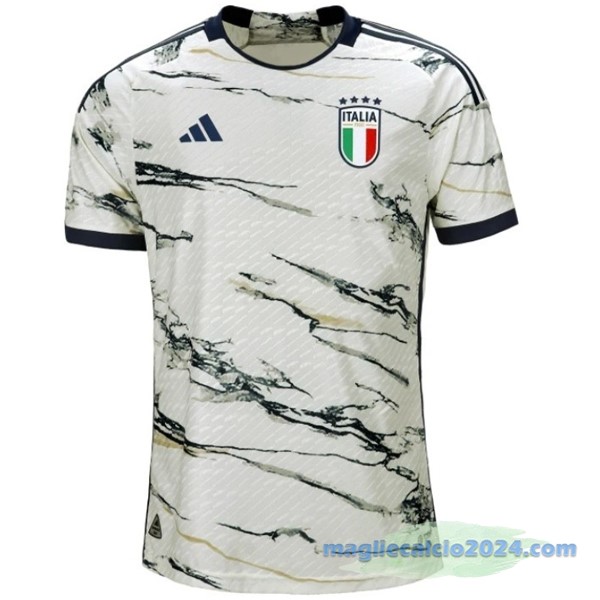 Thailandia Seconda Giocatori Maglia Italia 2023 Bianco Poco Prezzo