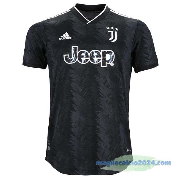 Thailandia Seconda Giocatori Maglia Juventus 2022 2023 Nero Poco Prezzo
