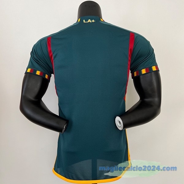 Thailandia Seconda Giocatori Maglia Los Angeles Galaxy 2023 2024 Verde Poco Prezzo