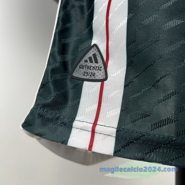 Thailandia Seconda Giocatori Maglia Manchester United 2023 2024 Verde Poco Prezzo