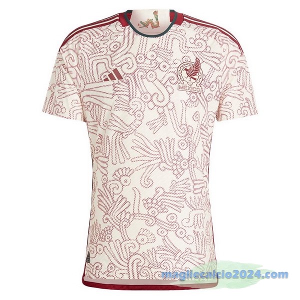 Thailandia Seconda Giocatori Maglia Mexico 2022 Rosso Poco Prezzo