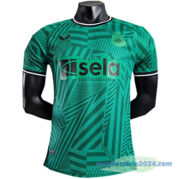 Thailandia Seconda Giocatori Maglia Newcastle United 2023 2024 Verde Poco Prezzo