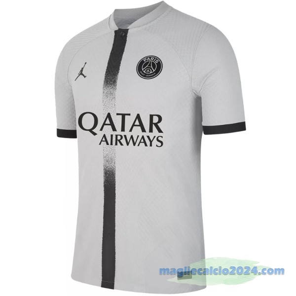 Thailandia Seconda Giocatori Maglia Paris Saint Germain 2022 2023 Grigio Poco Prezzo