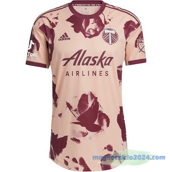 Thailandia Seconda Giocatori Maglia Portland Timbers 2022 2023 Arancione Poco Prezzo