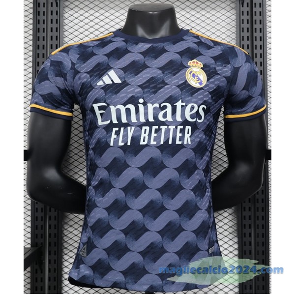 Thailandia Seconda Giocatori Maglia Real Madrid 2023 2024 Grigio Poco Prezzo