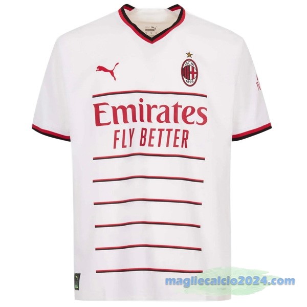 Thailandia Seconda Maglia AC Milan 2022 2023 Bianco Poco Prezzo