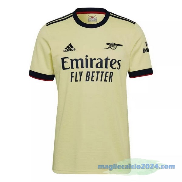 Thailandia Seconda Maglia Arsenal 2021 2022 Giallo Poco Prezzo