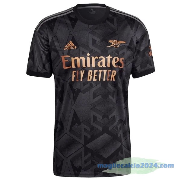 Thailandia Seconda Maglia Arsenal 2022 2023 Nero Poco Prezzo