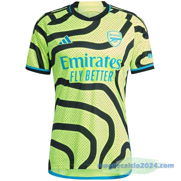 Thailandia Seconda Maglia Arsenal 2023 2024 Verde Poco Prezzo