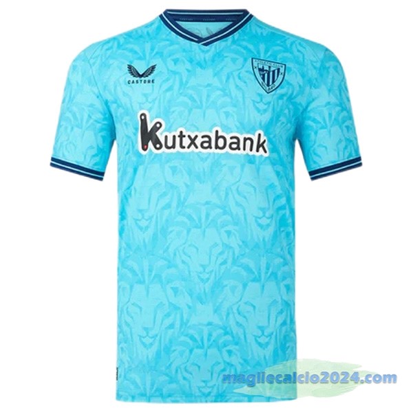 Thailandia Seconda Maglia Athletic Bilbao 2023 2024 Azul Poco Prezzo