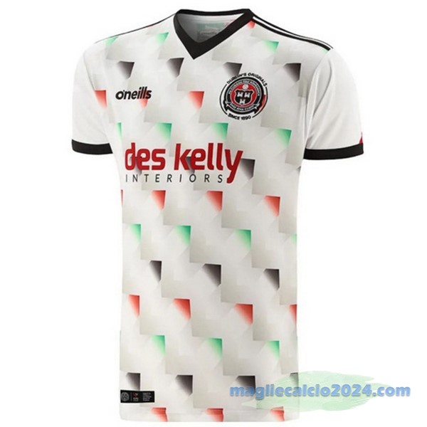 Thailandia Seconda Maglia Bohemian 2023 2024 Bianco Poco Prezzo