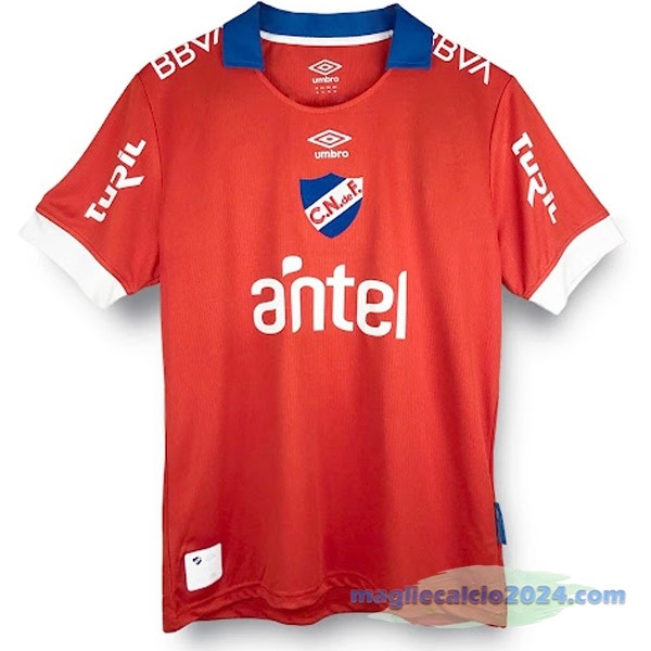 Thailandia Seconda Maglia Club Nacional 2022 2023 Rosso Poco Prezzo