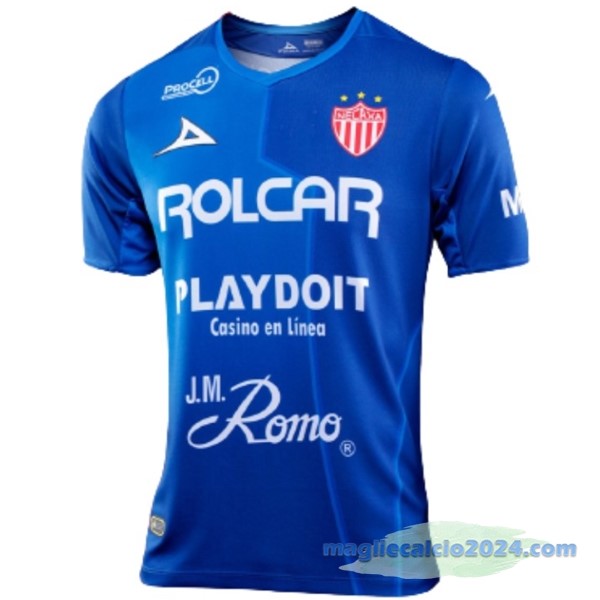 Thailandia Seconda Maglia Club Necaxa 2022 2023 Azul Poco Prezzo
