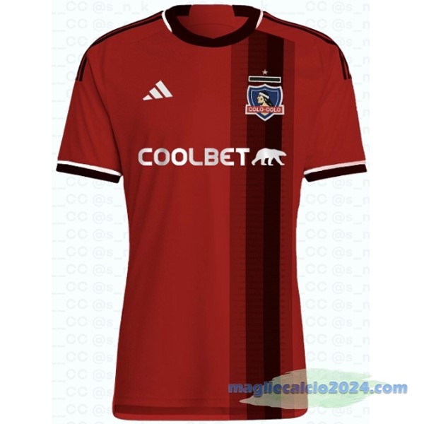 Thailandia Seconda Maglia Colo Colo 2023 2024 Rosso Poco Prezzo