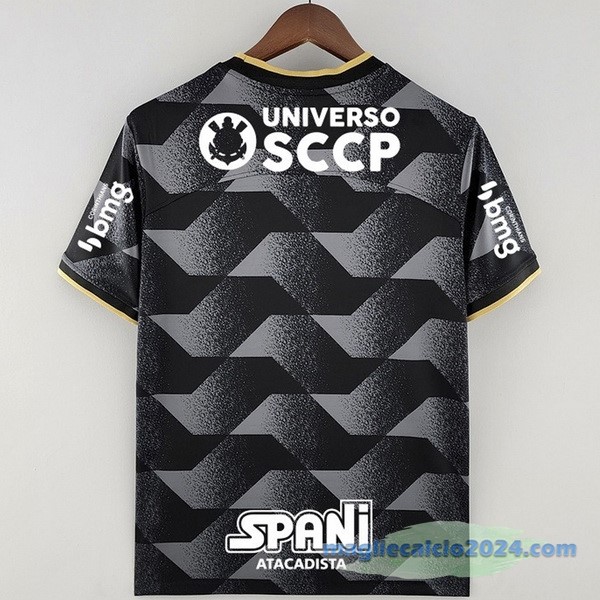 Thailandia Seconda Maglia Corinthians Paulista 2022 2023 I Nero Poco Prezzo