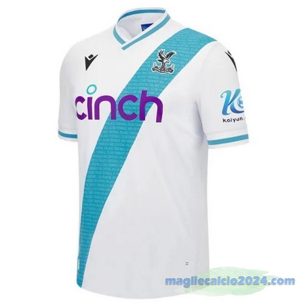 Thailandia Seconda Maglia Crystal Palace 2023 2024 Bianco Poco Prezzo