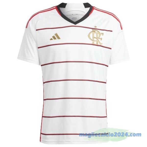 Thailandia Seconda Maglia Flamengo 2023 2024 Bianco Poco Prezzo