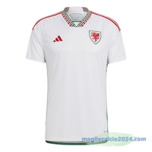 Thailandia Seconda Maglia Galles 2022 Bianco Poco Prezzo