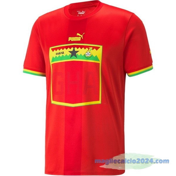 Thailandia Seconda Maglia Ghana 2022 Rosso Poco Prezzo