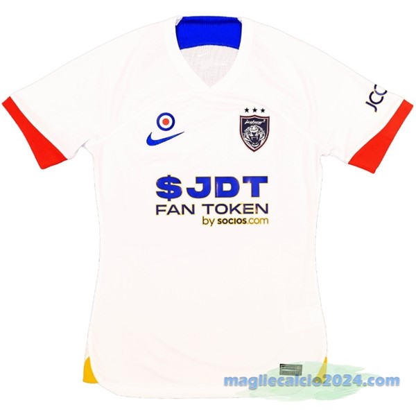 Thailandia Seconda Maglia Johor Darul Takzim 2023 2024 Bianco Poco Prezzo