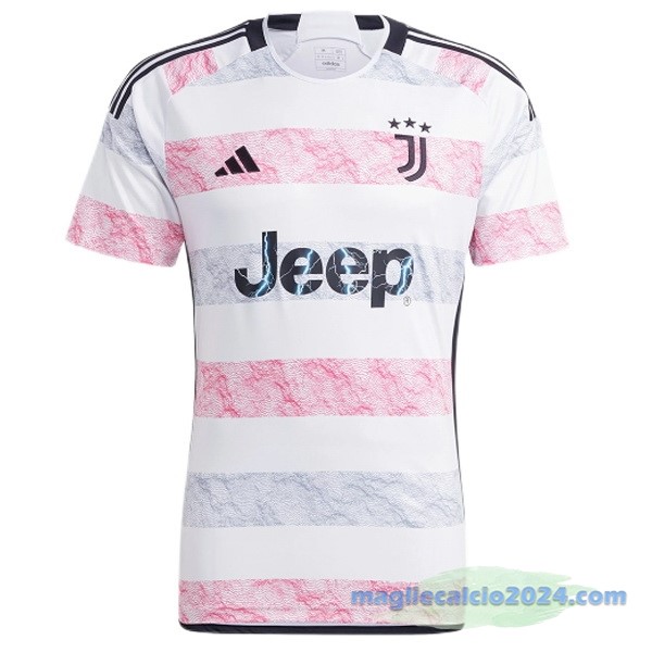 Thailandia Seconda Maglia Juventus 2023 2024 Bianco Poco Prezzo