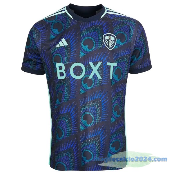 Thailandia Seconda Maglia Leeds United 2023 2024 Azul Poco Prezzo