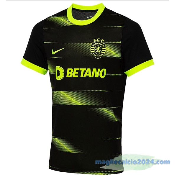 Thailandia Seconda Maglia Lisboa 2022 2023 Nero Poco Prezzo