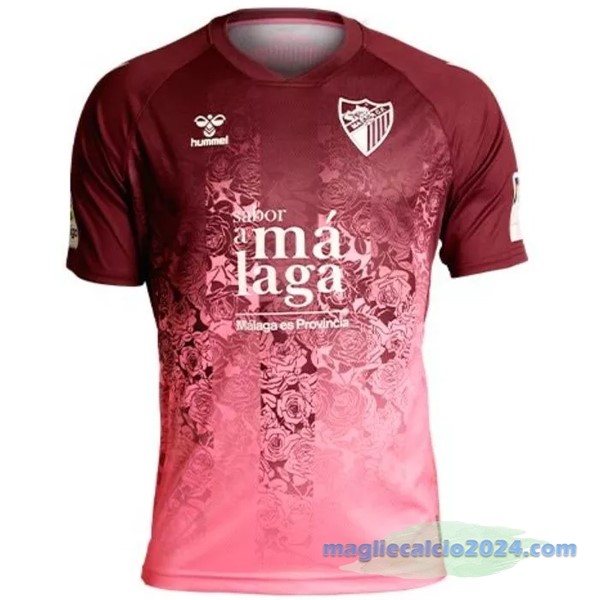 Thailandia Seconda Maglia Málaga CF 2022 2023 Rosso Poco Prezzo