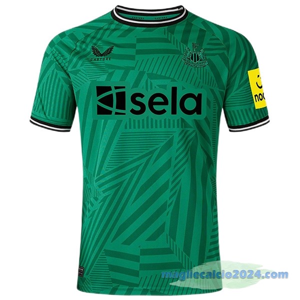 Thailandia Seconda Maglia Newcastle United 2023 2024 Verde Poco Prezzo
